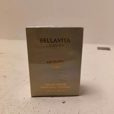 BOXED AND SEALED BELLAVITA LUXURY HONEY OUD EAU DE PARFUM 100ML