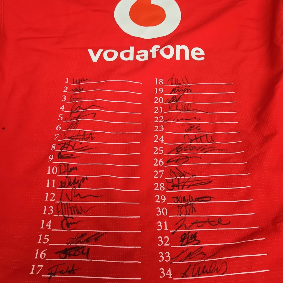 MACRON WRU SIGNED SHIRT HOME 24/25 SLIM FIT - XL