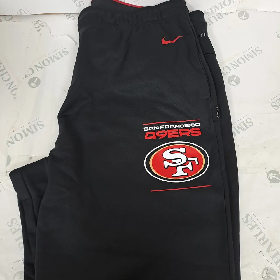 SAN FRANCISCO 49NERS TRACKSUIT BOTTOMS SIZE XXL