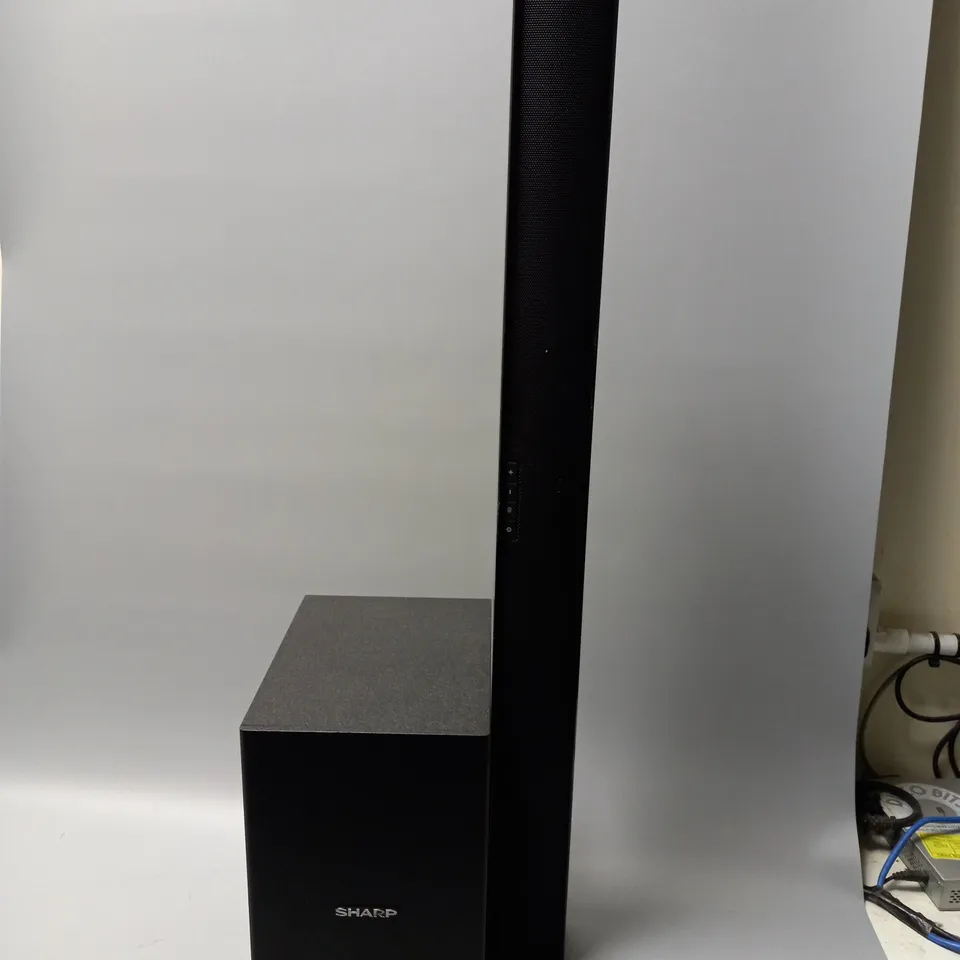 SHARP SLIM SOUNDBAR SYSTEM WITH WIRELESS SUBWOOFER
