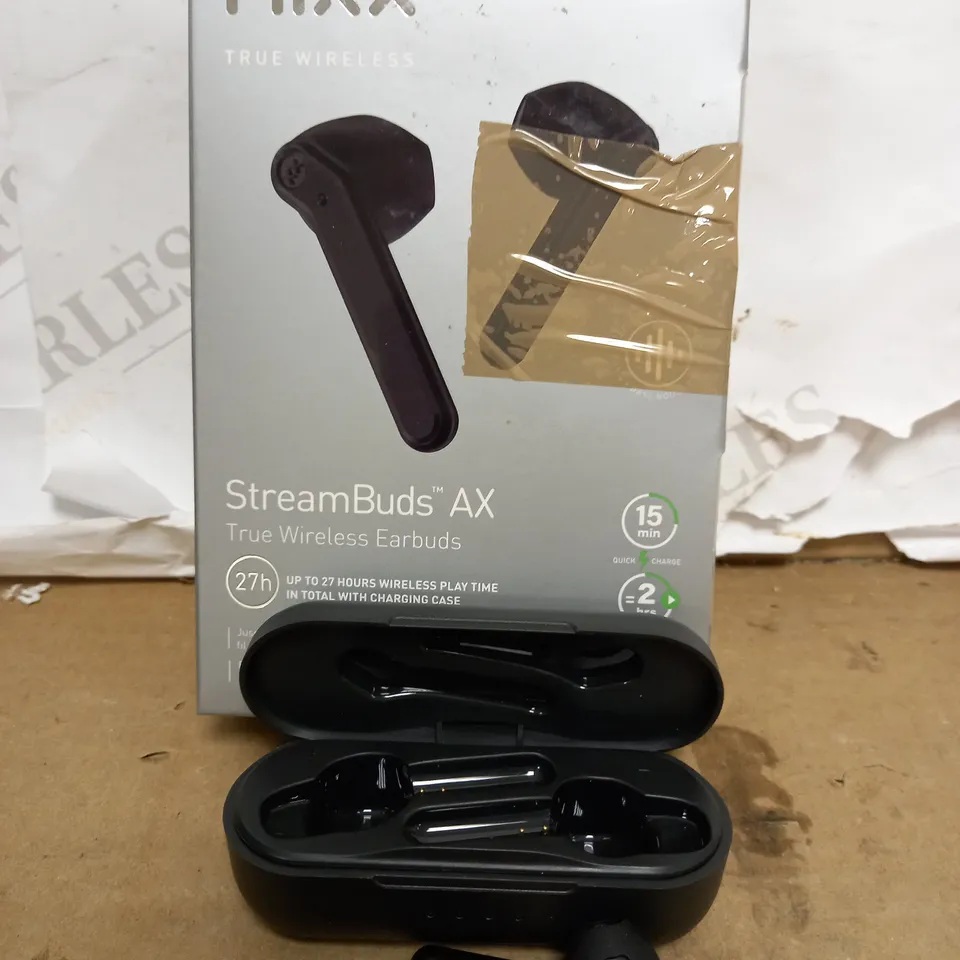 BOXED MIXX STREAMBUDS AX TRUE WIRELESS EARPHONES