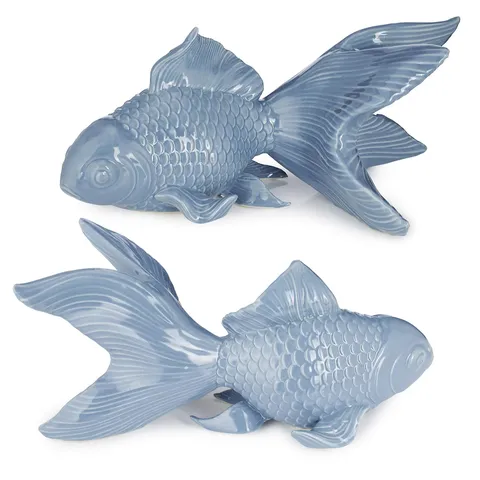 GARDEN STORIES X ANOUSKA BOSCASTLE DECORATIVE FISH DUO