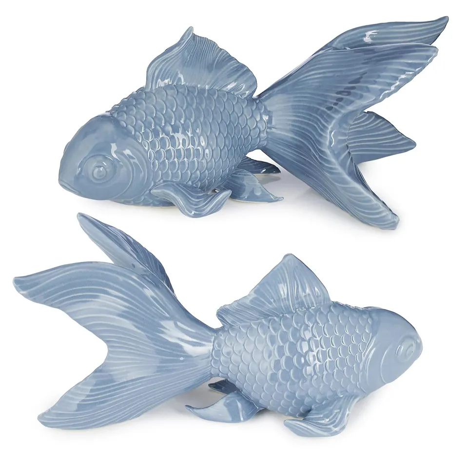 GARDEN STORIES X ANOUSKA BOSCASTLE DECORATIVE FISH DUO