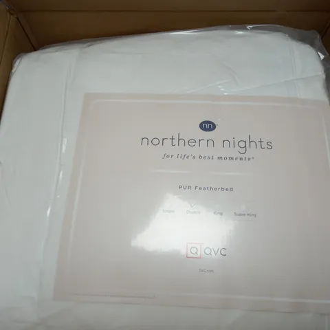 PUR FEATHER BY NORTHERN NIGHTS EXTRA DEEP FEATHERBED 