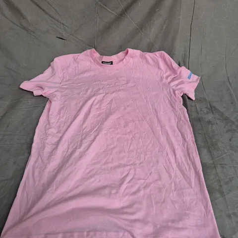 DSQUARED2 UNDERWEAR TSHIRT IN BABY PINK SIZE M