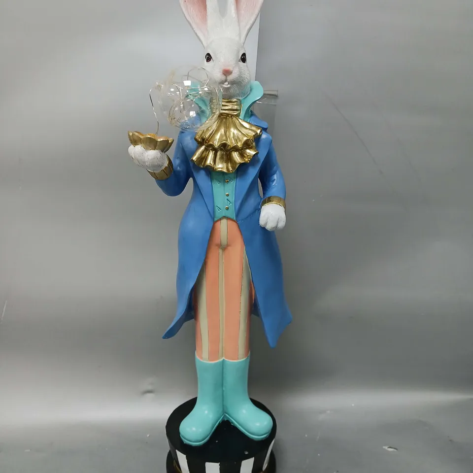 BOXED ENCHANTED GARDEN BY GARDEN REFLECTIONS LED MR RABBIT