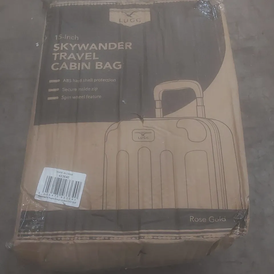 BOXED LUGG 15-INCH SKYWANDER TRAVEL CABIN BAG