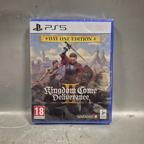 SEALED PLAYSTATION 5  DAY ONE EDITION KINGDOM COME DELIVERANCE 