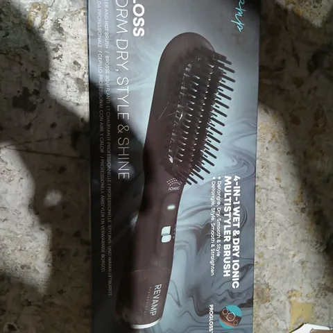 BOXED REVAMP PROGLOSS DEEPFORM DRY, STYLE & SHINE AIR STYLER AND HOT BRUSH BR-2500-GB