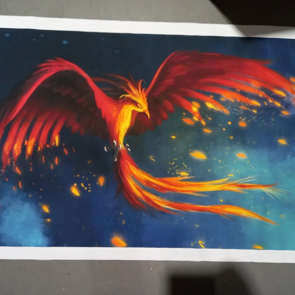 LARGE PHOENIX ART PRINT