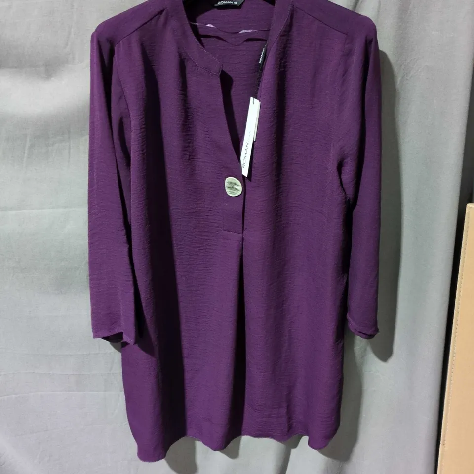 ROMAN PURPLE KNIT CARDIGAN – WOMEN'S CARDIGAN 