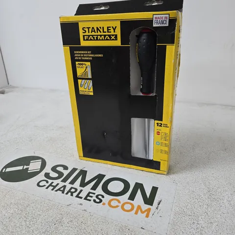 STANLEY FATMAX SCREWDRIVER SET – 12 PIECE