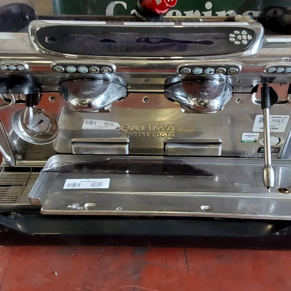 FAEMA EMBLEMA 2 GROUP ESPRESSO MACHINE 