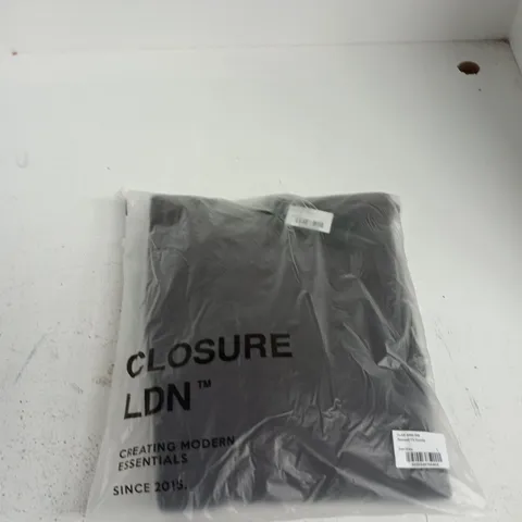 CLOSURE LDN RELAXED FIT HOODY β IRON GREY, SIZE L