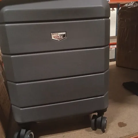 UNBOXED KEPLIN LUGG SMALL SIZE TRAVEL SUITCASE WITH WHEELS GREY COLOUR 