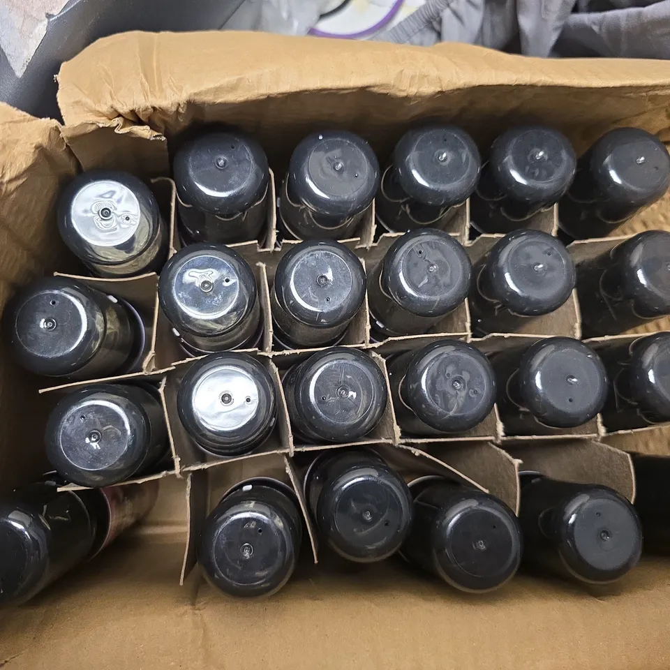 APPROXIMATELY 20 ASSORTED MATRIX BLOW DRY SPRAYS TO INCLUDE CARAMEL BLONDE, BLOOMING ORCHID, PLATINUM SILVER, ETC - COLLECTION ONLY