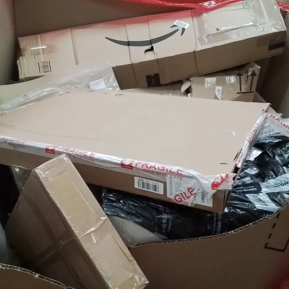 PALLET OF ASSORTED HOUSEHOLD GOODS AND PRODUCTS TO INCLUDE;SUITCASE,SMART AIR PURIFIER,CLOTHES HANGER