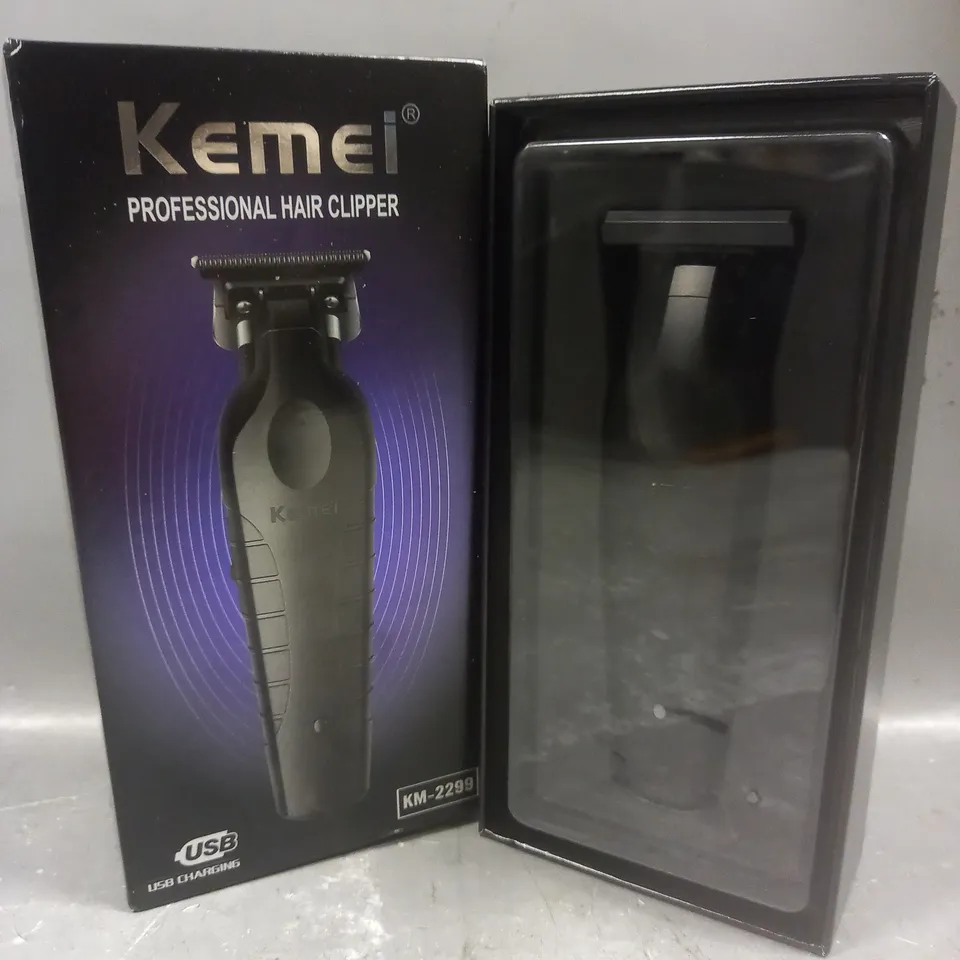 BOXED KEMEI PROFESSIONAL HAIR CLIPPERS 