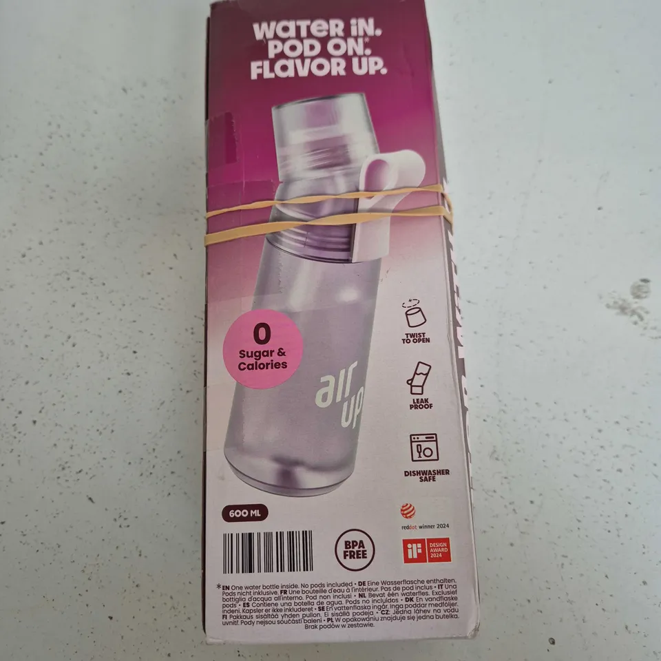 AIRUP INFUSER WATER BOTTLE 600ML GEN 2 – BOXED, DISHWASHER SAFE, LEAK PROOF