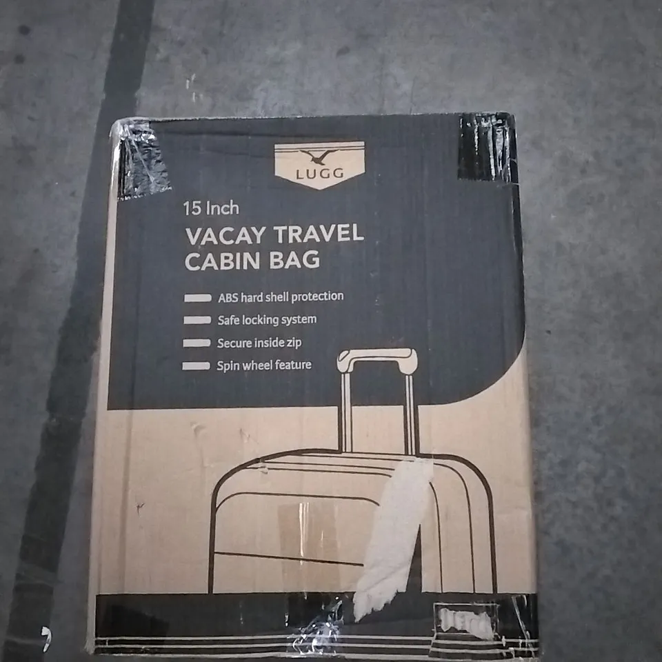 BOXED LUGG 15INCH VACAY TRAVEL BAG 