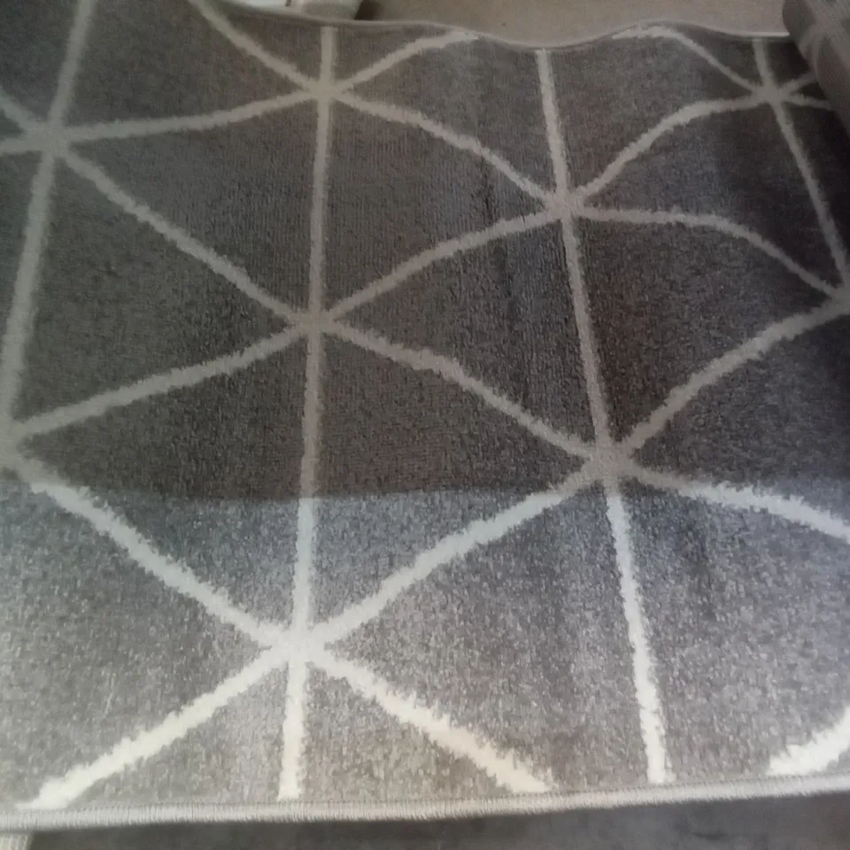 SERENO SHAG GREY RUG 70X250CM