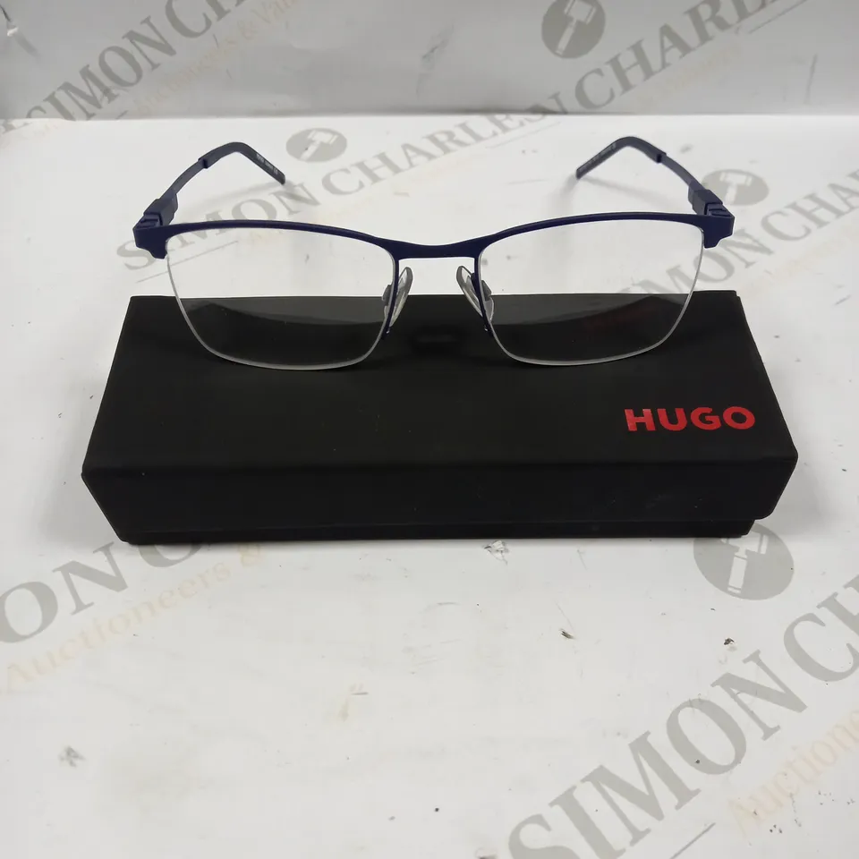 HUGO BOSS HG 22 SEMI RIMLESS PRESCRIPTION GLASSES
