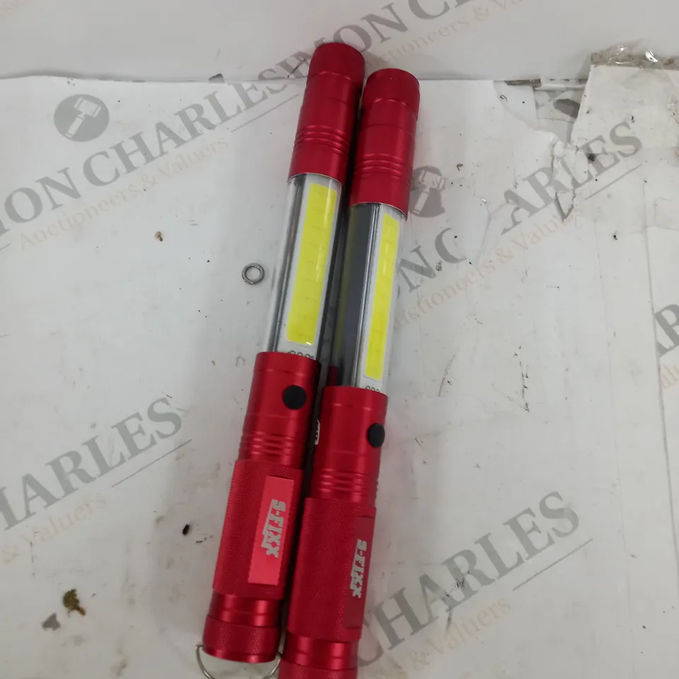 SFIXX SET OF LED TORCHES RED