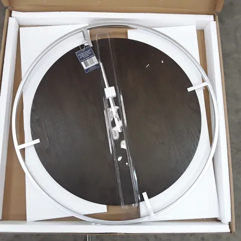 BOXED BRAND NEW NATIVE WOOD WALL CLOCK