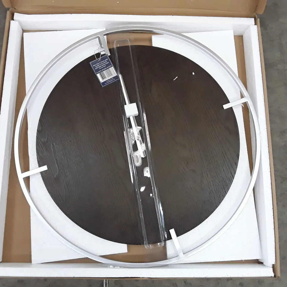 BOXED BRAND NEW NATIVE WOOD WALL CLOCK