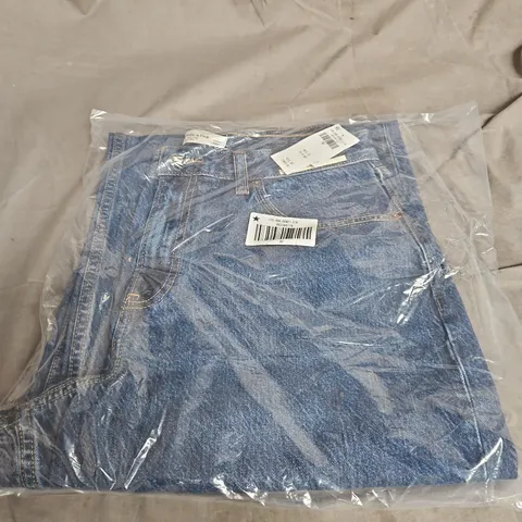 ABERCROMBIE & FITCH THE WIDE LEG HIGH RISE JEANS – SIZE 30 (WOMEN) – DENIM