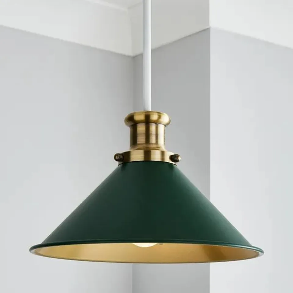 BOXED LOGAN INDUSTRIAL EASY FIT PENDANT SHADE