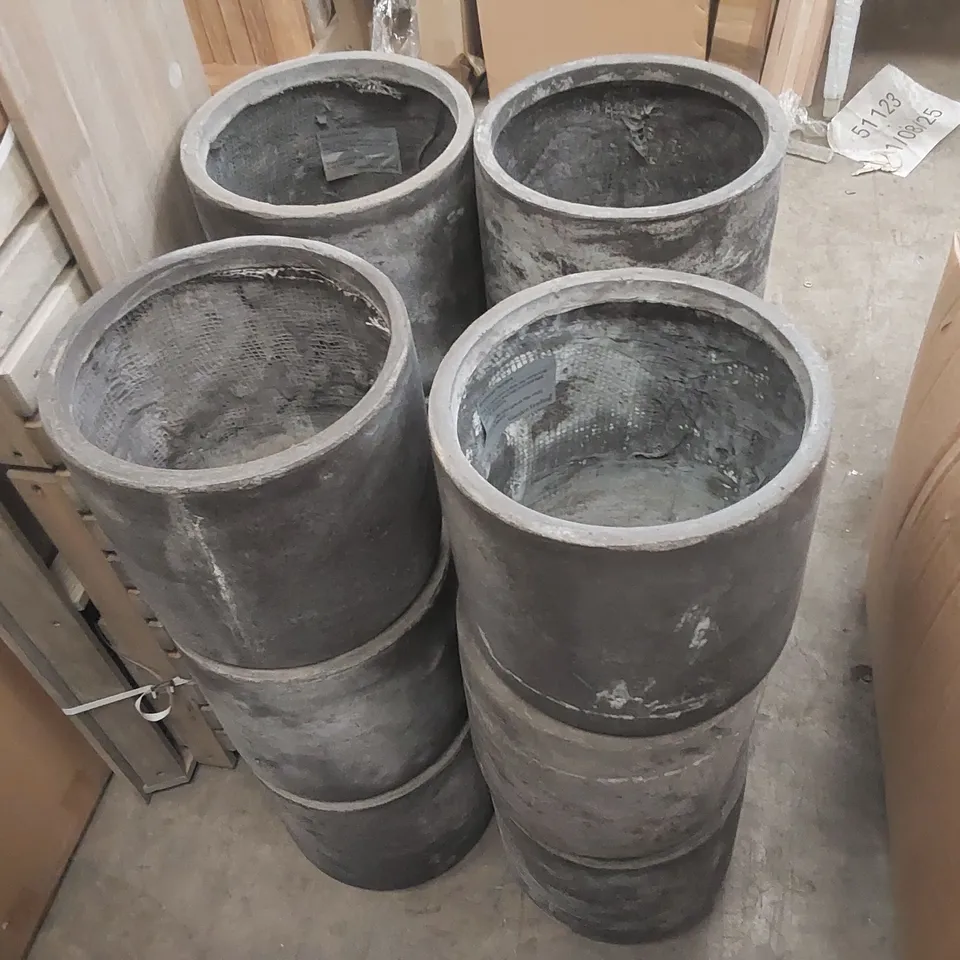 SET OF 12 BROCKWELL PLANTERS