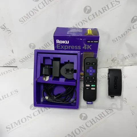 BOXED ROKU EXPRESS 4K STREAMING STICK
