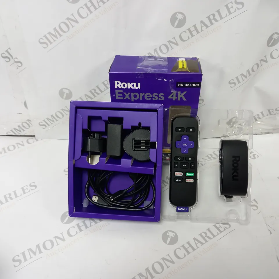 BOXED ROKU EXPRESS 4K STREAMING STICK