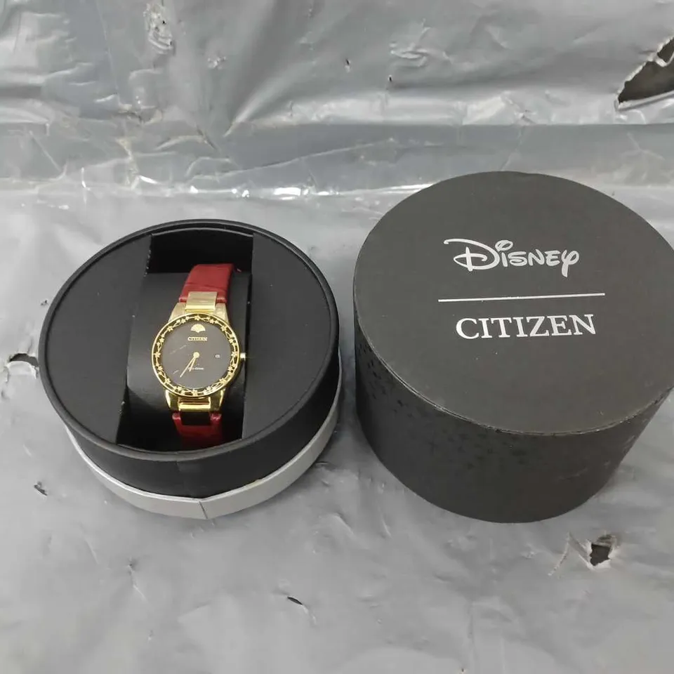 CITIZEN LADIES ECO-DRIVE DISNEY MULAN WATCH