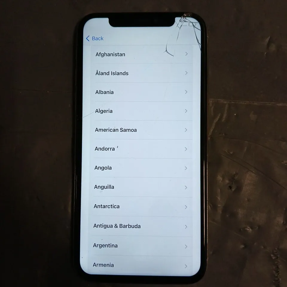 APPLE IPHONE X SMARTPHONE 