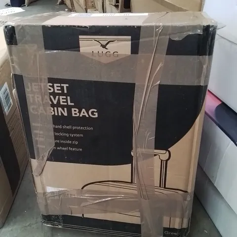 BOXED LUGG TRAVEL CABIN BAG -GREEN-