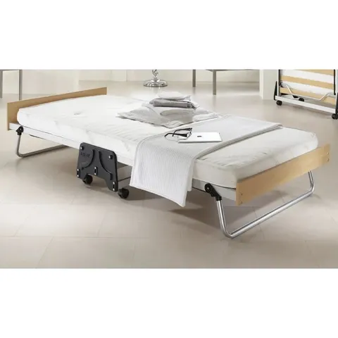 BOXED J-BED SOLID WOODEN FOLDING BED WITH MATTRESS