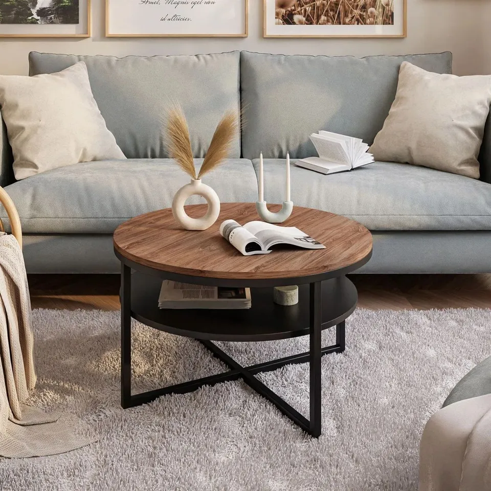 BOXED LOTTYE FRAME COFFEE TABLE