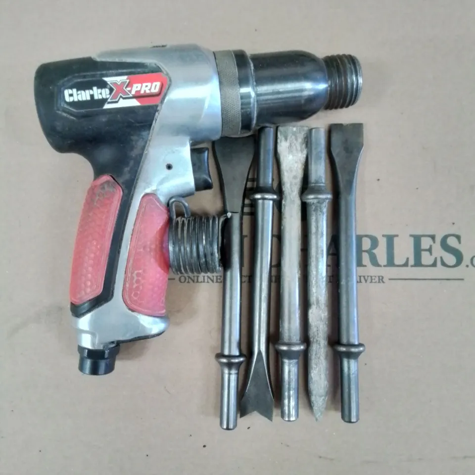 CLARKE X-PRO LONG NOSE 190MM AIR HAMMER KIT
