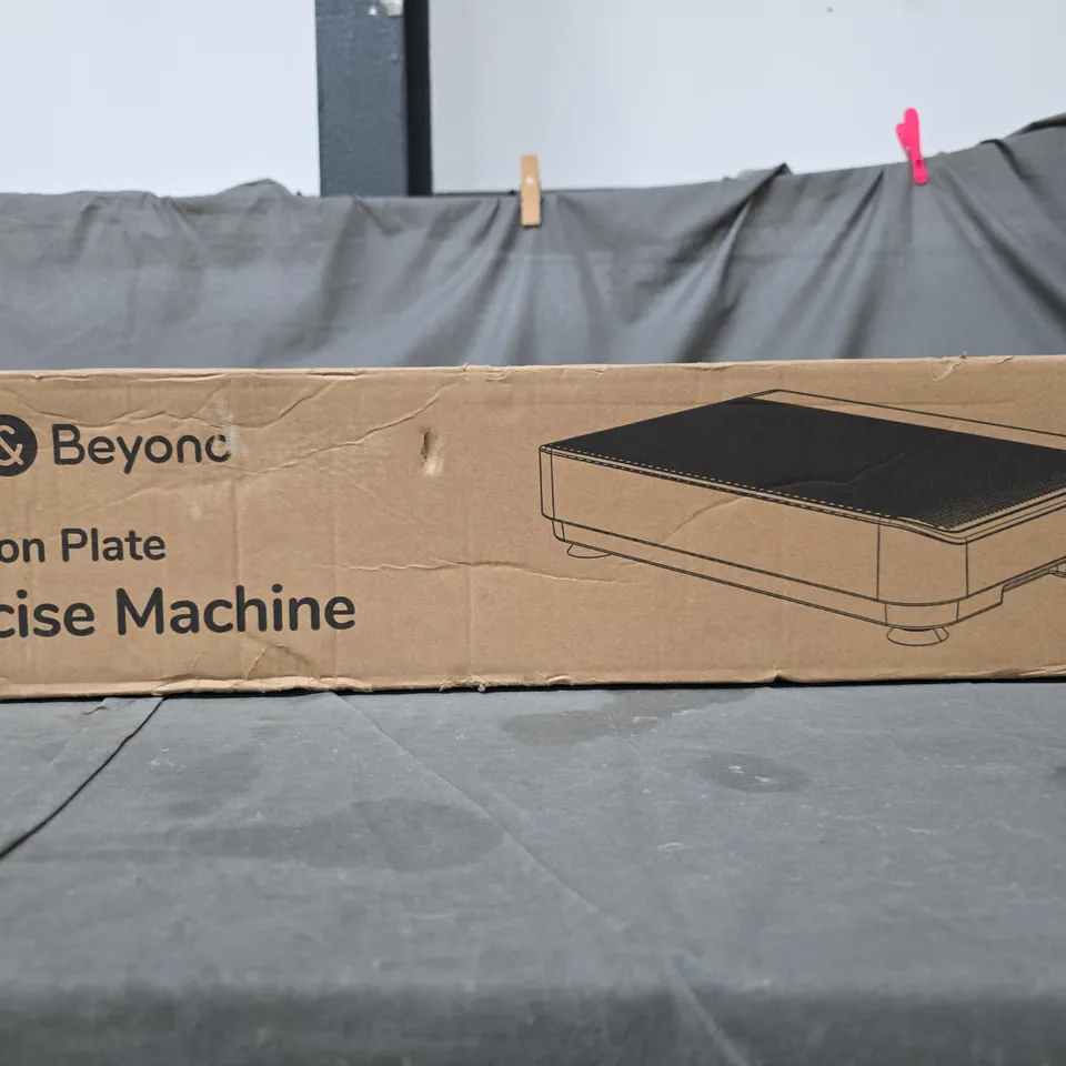 BOXED BLISS & BEYOND VIBRATION PLATE EXERCISE MACHINE