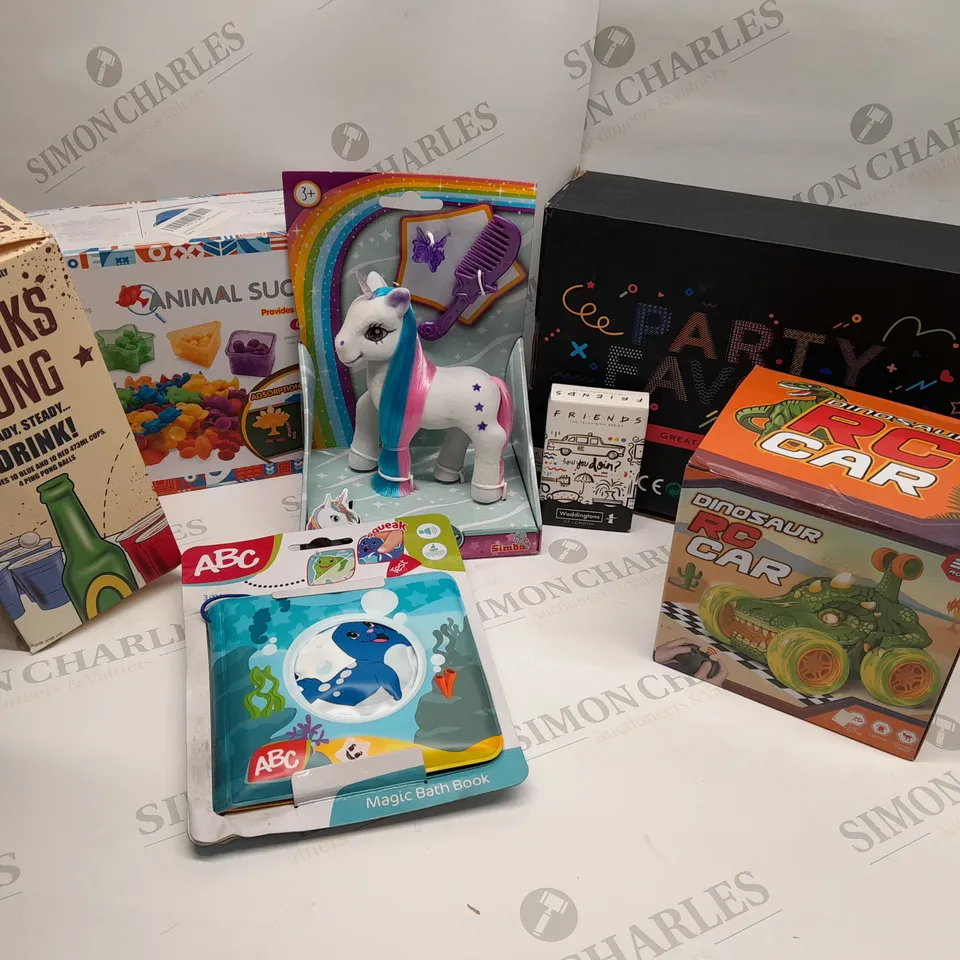 APPROXIMATELY 30 ASSORTED BRAND NEW TOYS AND GAMES TO INCLUDE;