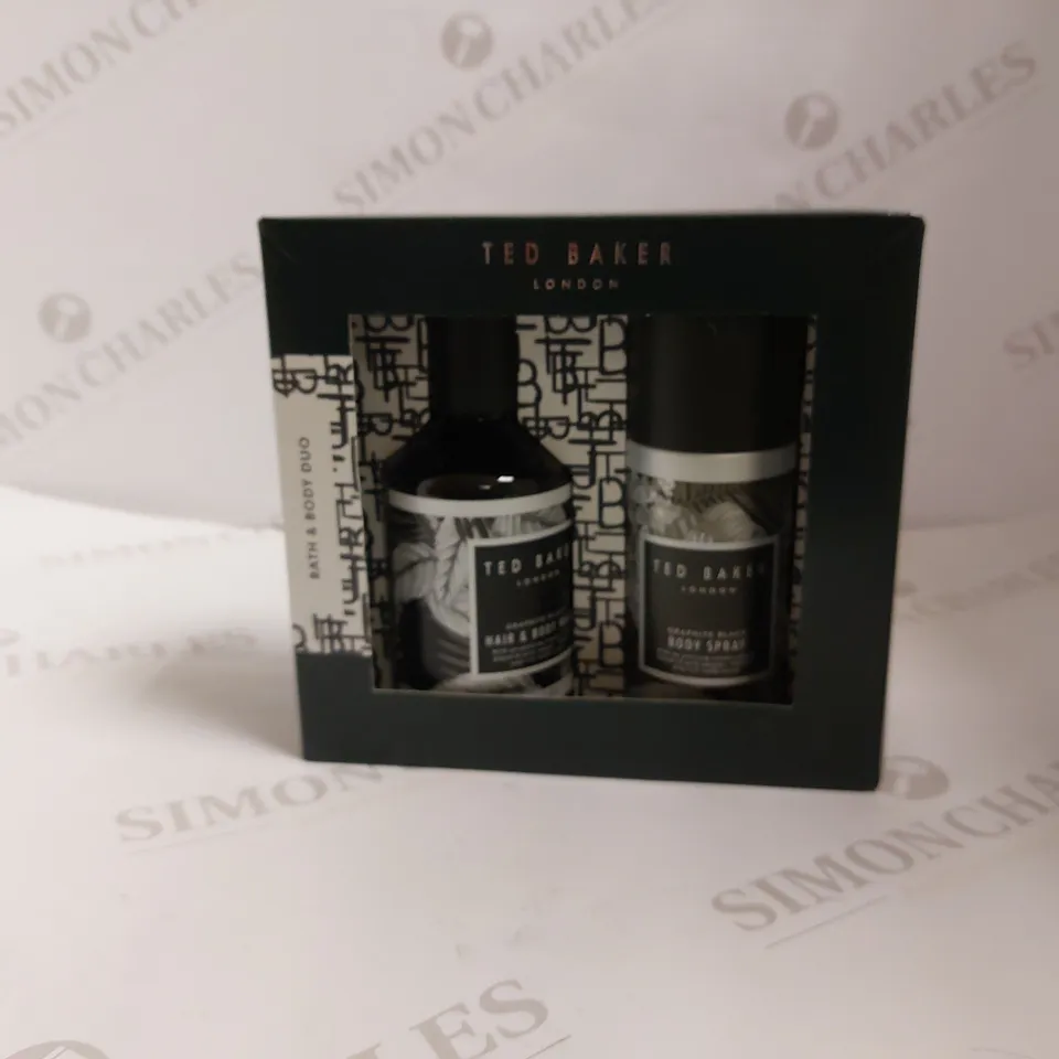 TED BAKER LONDON BATH AND BODY DUO SET 