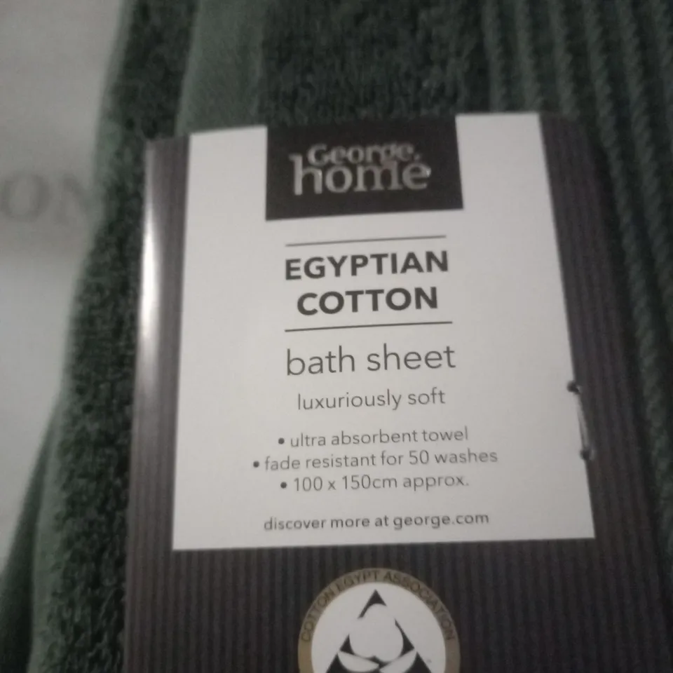 EGYPTIAN COTTON BATH SHEET X 2