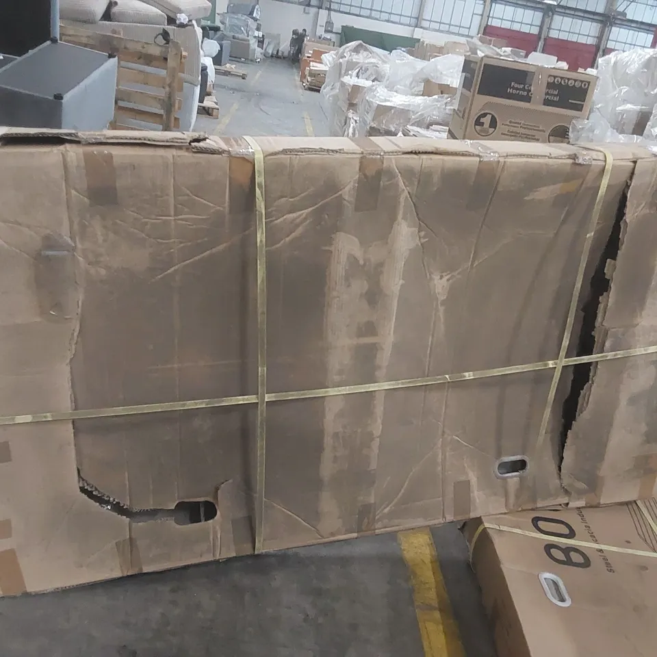 BOXED BOLERO ACACIA WOOD AND STEEL RECTANGULAR INDUSTRIAL TABLE 1800MM