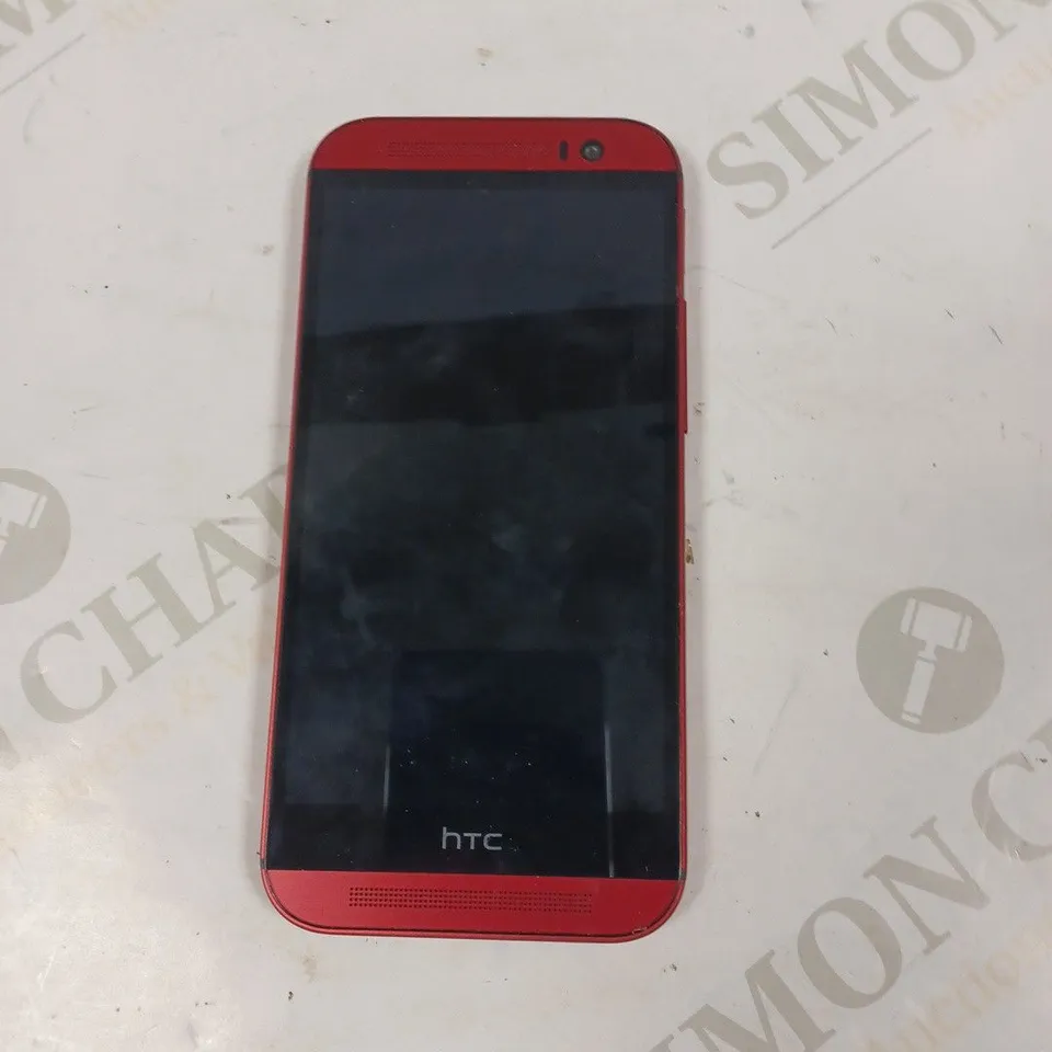 HTC ONE MOBILE PHONE IN RED 