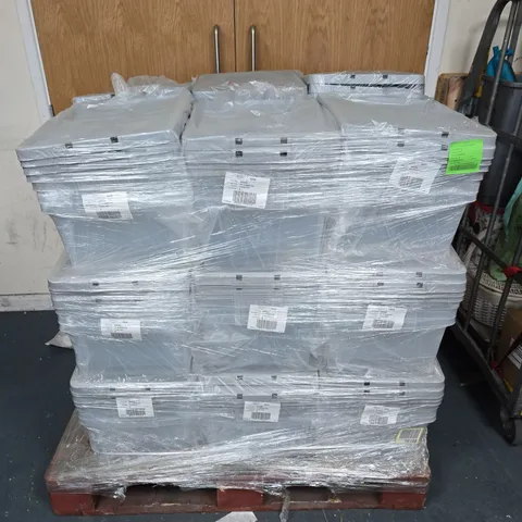 PALLET OF APPROXIMATELY 72 BRAND NEW 27 LITRE STORAGE BOXES WITH LIDS - COLLECTION ONLY