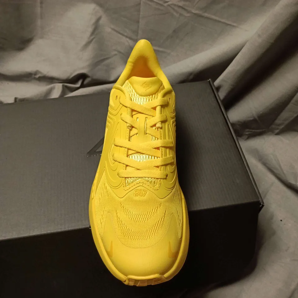REPRESENT 247 ARC-1 RUNNER - YELLOW - UK SIZE 8