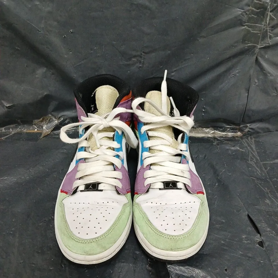 UNBOXED PAIR OF WOMENS AIR JORDAN RETRO TRAINERS- UK SIZE 6