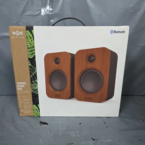 BOXED MARLEY SIMMER DOWN DUO WIRELESS SPEAKERS